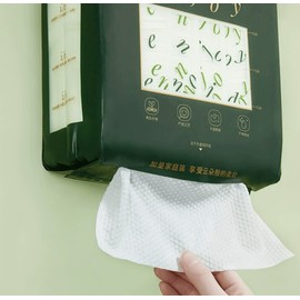 AMORTALS Disposable Thicken Soft & Skin-Friendly Type Towel（180 sheet/pack*2)