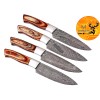 M DAMASCUS CUSTOM MADE HAND FORGED DAMASCUS STEEL KITCHEN CHEF