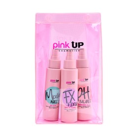 PINK UP  Skincare MiniKit  Limpia Y Equilibra La Piel  Ideal Para Viaje  Skin Care  Tonico Facial  Kit 3 Minis 100 Ml  Agua Micelar, Balanceador De...