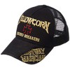 Yellow Corn Mesh Cap YC-010-BK/GO Black