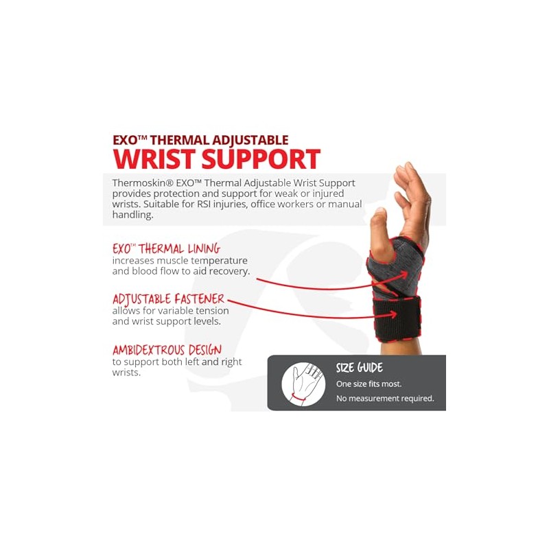 Thermoskin EXO Wrist Support, One Size