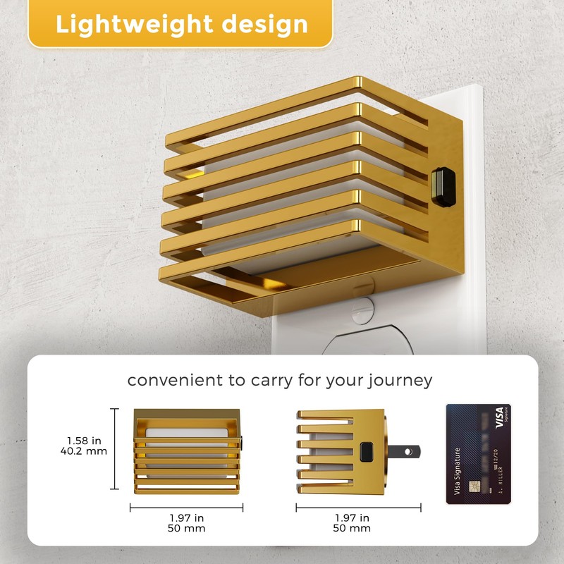 L LOHAS LED Night Lights Plug into Wall, 2 Pack