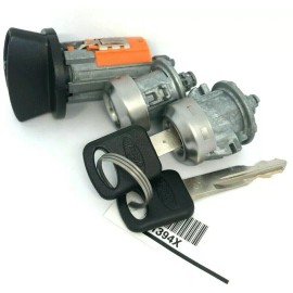 Ford NEW 3-PC Ignition & Door Lock Cylinder Set w/Ford Logo Keys Fits Trucks w/o PATS