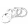 4pcs HUB CENTRIC RING 73.1mm/56.1mm Aluminum Hub Rings with Brim