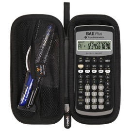 Aproca Hard Travel Storage Carrying Case for Texas Instruments BA II Plus Financial Calculator