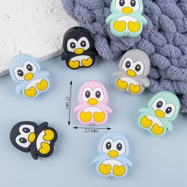 Framendino, 10 Pack Stitch Stoppers for Knitting Needles Needle Point Protectors Supplies