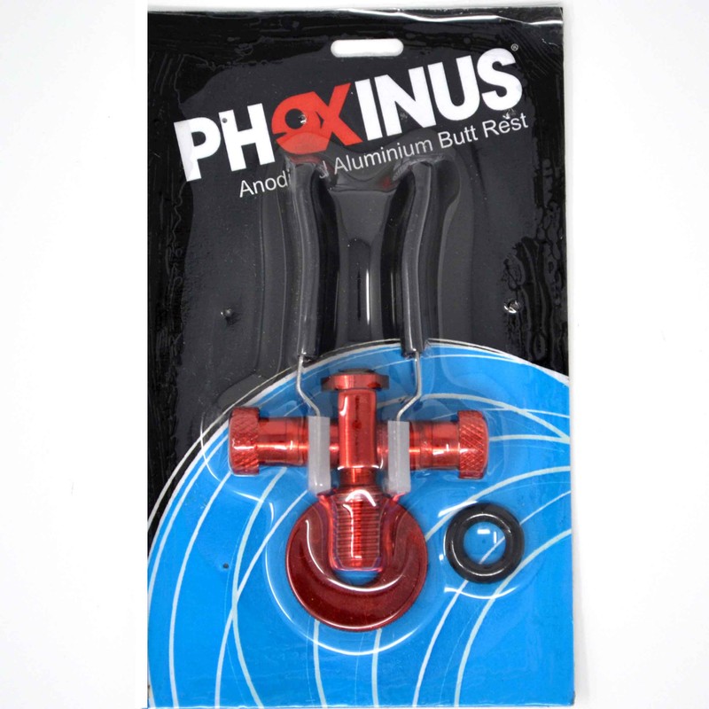 Phoxinus Anodised Aluminium Butt Rests. Adjustable rod rests to suit