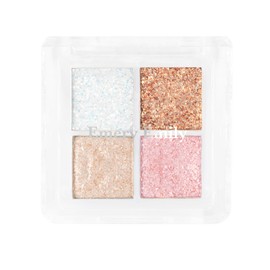 Emery Emily 4 Color Mini Eyeshadow Palette (204 Fine Glitter) 4 Colors Eyeshadow Palette