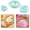 6 PK Dumpling MOLDS -Dough Press, Meat Pie Pastry Sealer