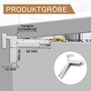 Door Closer, No Drilling, Automatic Mini Door Closer, Room Door,