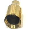 Gearhead GOLDEN EXHAUST TIP 2.5'' IN - 4'' OUT -
