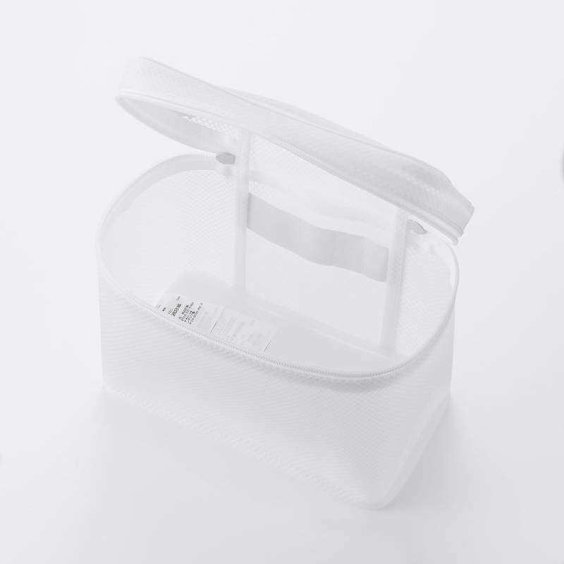 MUJI OHG14A1A EVA Pouch, Vanity Type, Approx. 5.9 x 8.1