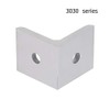 sourcing map Inside Corner Bracket for 3030 Series Aluminum Extrusion
