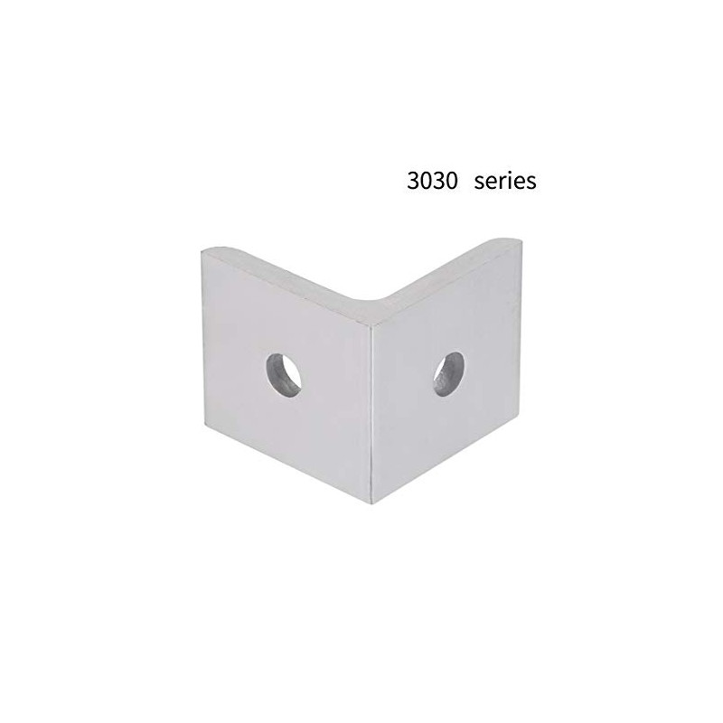 sourcing map Inside Corner Bracket for 3030 Series Aluminum Extrusion