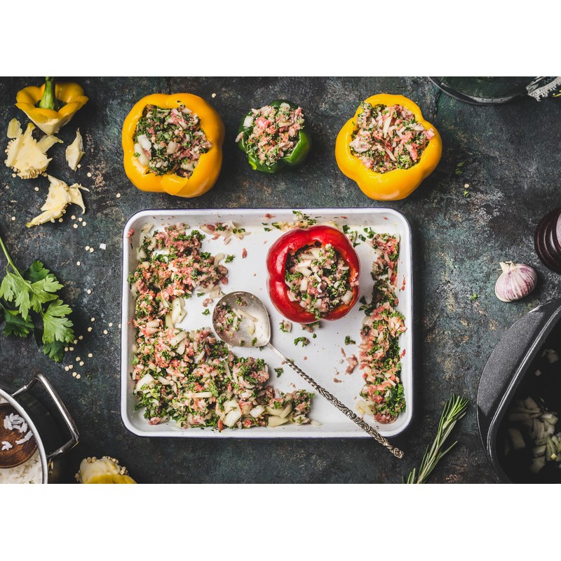 2 pcs Pepper Corer Twist to Core & Seed Stuffed