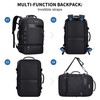 WITZMAN Travel Backpack for Men Fits 16 inch Luggage Bag