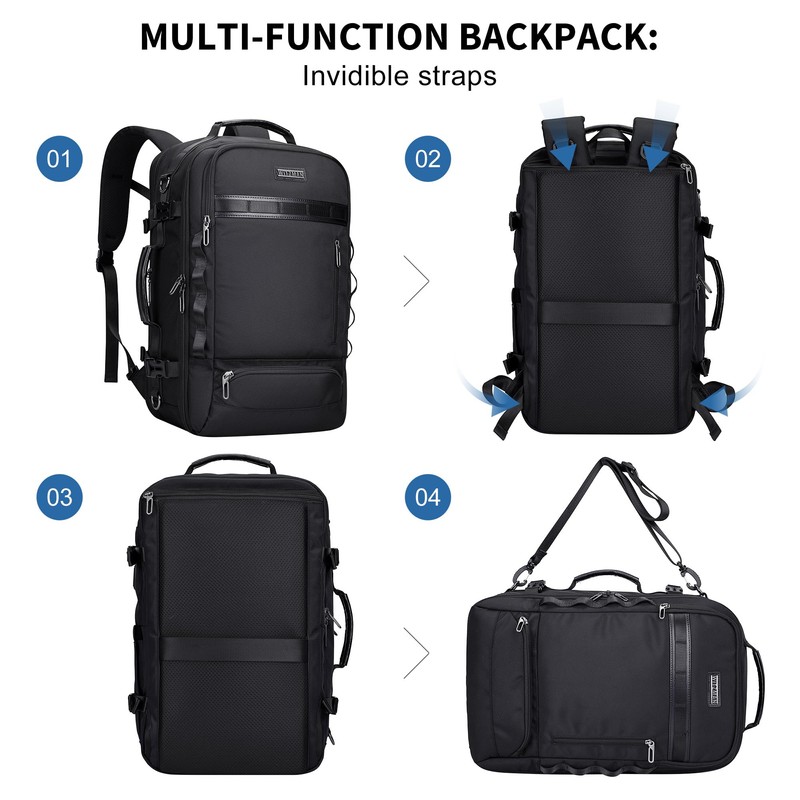 WITZMAN Travel Backpack for Men Fits 16 inch Luggage Bag