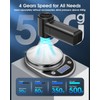 cllis Compressed Air Duster, 300000RPM 500g Air Blaster PC Cleaner