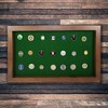 Eureka Golf Products Golf Ball Marker Display Case | Holds