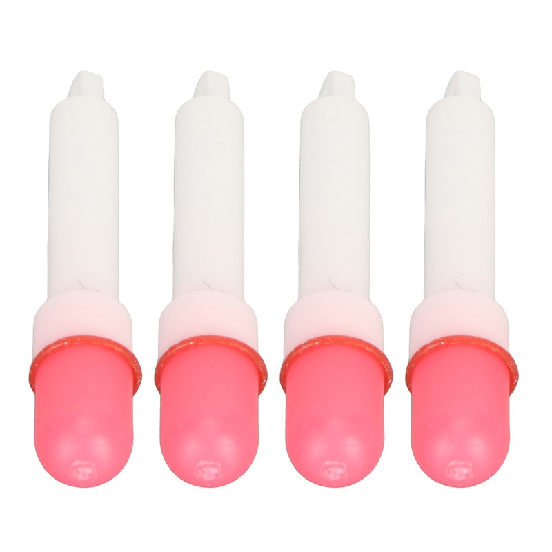 4PCS Fishing Glow Sticks High Visibility Night Fishing Float Tail