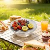 PEDOBALI 3 Set 11.8 Inch Chilled Serving Tray with Compartments