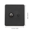 SUPVOX 2pcs 41mm Quick Release Plate for Camera Tripod Mount,