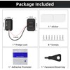 Refrigerator Lock - Upgraded Combination Lock for Kids' Safety, Black