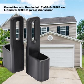 2 Pcs Garage Door Sensor Sun Shade Protector | Garage Door Sensor Sunlight Cover Compatible with Chamberlain 41A5043, 820CB and Liftmaster 801CB-P Garage Door Sensor