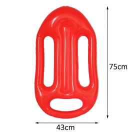 AOVNA 4 Pieces Lifeguard Accessory Red Whistle Inflatable Life Saver Float Lifeguard Float Guard Whistle for Rescue