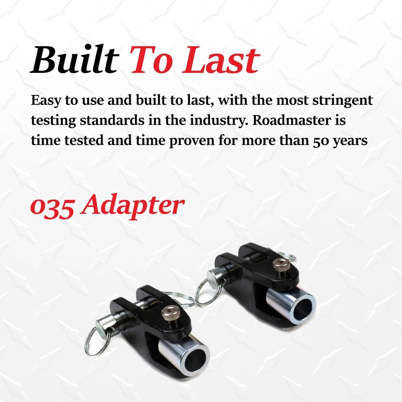 Roadmaster 035 Pair of Steel Off Road Bumper Adapters fits