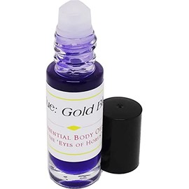 Polo Blue: Gold Blend - Type For Men Scented Body Oil Fragrance [Roll-On - Purple - 1/8 oz.] - ID#32154