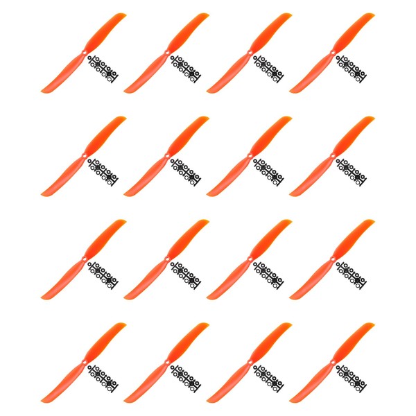 MECCANIXITY 9050 Propellers 9x5 Prop 2-Vane Fixed-Wing Orange Replacement Props