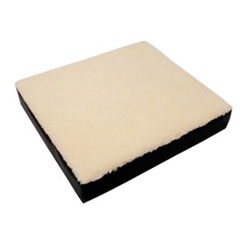 Allman Fleece Memory Gel Cushion 3 ½" x 16" x 18"
