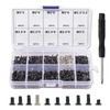 500PCS M2 M2.5 M3 Laptop Notebook Computer Replacement Screws Kit,
