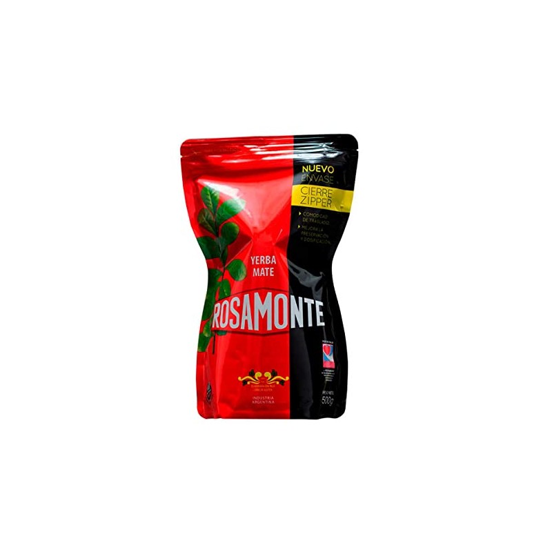 Mate Tee Rosamonte – 500 g Zip – Resealable Packaging