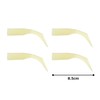 Major Craft Worm Hamao Shad Tail 4" #8 Kiss Glow