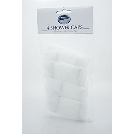 Athena Shower Caps Elasticated Waterproof (Pack of 4)