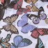 Itian Butterflies Print Shower Curtain Waterproof Polyester Bath Multi Color