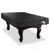 STEECA 8FT Leatherette Pool Table Cover with Storage Pocket –