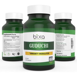 Giloy Extract Capsules (Tinospora Cordifolia/Guduchi), 60 Veg Capsules, 450 mg, Pack of 1 | bixa BOTANICAL