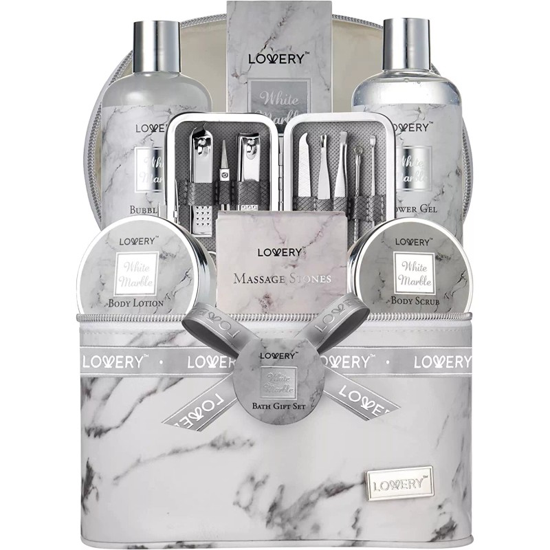Lovery Spa Gifts for Women, Bath and Body Set, 19pc