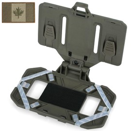 WYNEX Tactical Plate Carrier Phone Mount Molle Vest Accessories Cell Phone Chest Holder for Screen Size 4.7"-6.7"