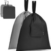 Washable and foldable square storage bag for dirty clothes, travel