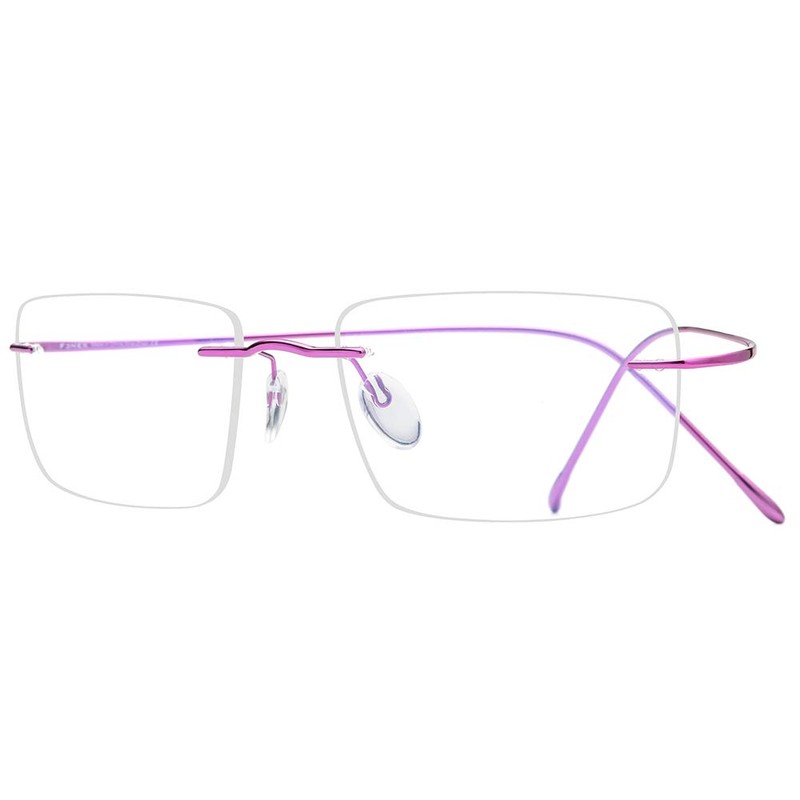 FONEX Titanium Glasses Frame,Rimless Frameless Optical Eyewear Eyeglasses for Men