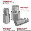 RIMKOLO 25-Piece Screw Extractor Set, Multi-spline Easy Out Extractors CR-MO