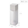 Yamazaki 5718 Magnetic Seasoning Bottle, White, Approx. W2.2 x D
