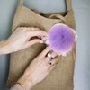 SYSUII Pack of 20 Fur Pompoms Faux Fur Pompoms 4