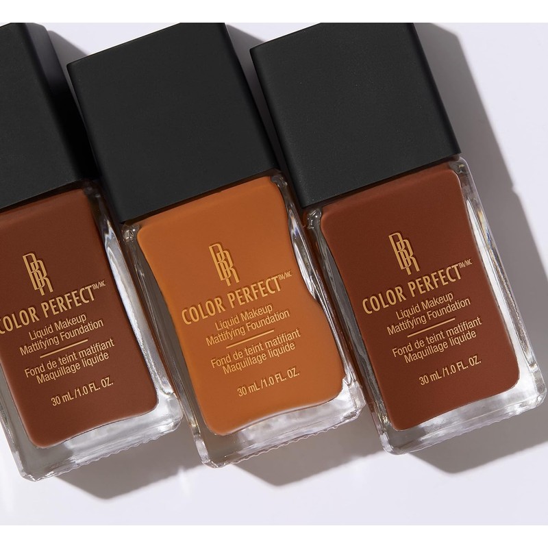 Black Radiance Color Perfect Liquid Full Coverage Foundation Makeup, Haute