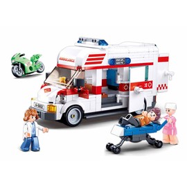 SLUBAN M38-B1065 Town-Ambulance 328pcs
