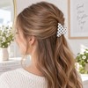 Small Claw Clips | Everyday Hair Styling | 2.56-Inch PVC,